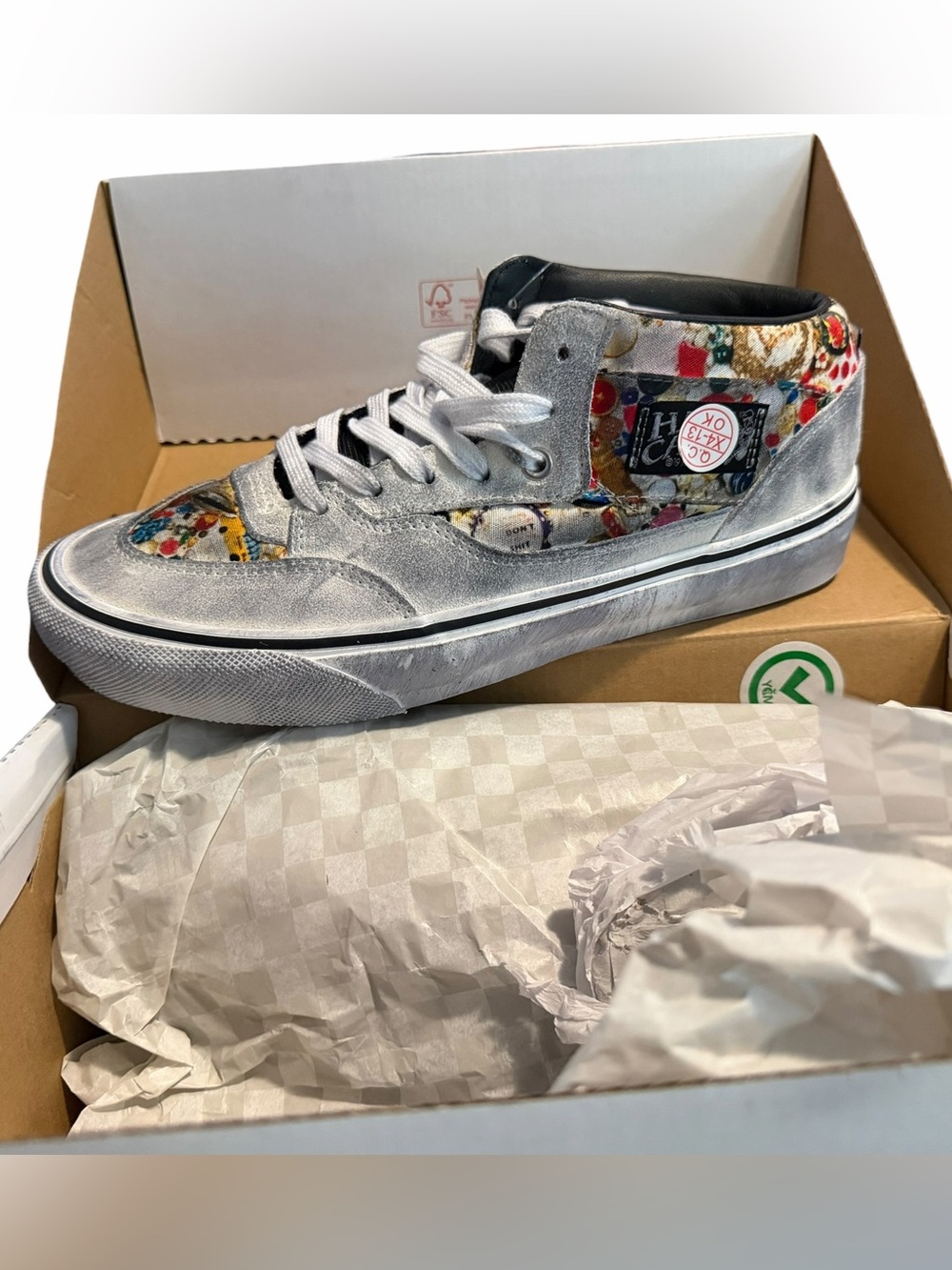 Supreme x Mike Kelley x Vans half cab men’s size 8.5 NEW in box